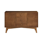 47.3  Mid Century Modern Sideboard Buffet Cabinet with Storage,Storage Cabinet with 2 Doors and 3 Drawers,Accent Console Table