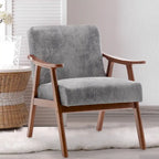 Living Room Chair with Solid Wood