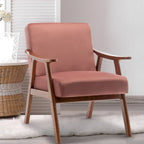 Living Room Chair with Solid Wood