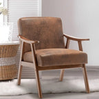 Living Room Chair with Solid Wood