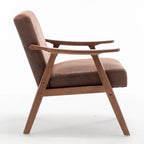 Living Room Chair with Solid Wood