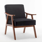 Living Room Chair with Solid Wood