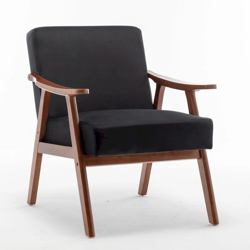Living Room Chair with Solid Wood