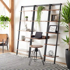SAFAVIEH Leoma 2-Shelf Leaning Desk