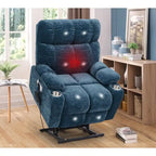 Christopher Knight Home Power Lift Recliner Chair for Elderly Infinite Position Lay Flat 180 with Heat Massage