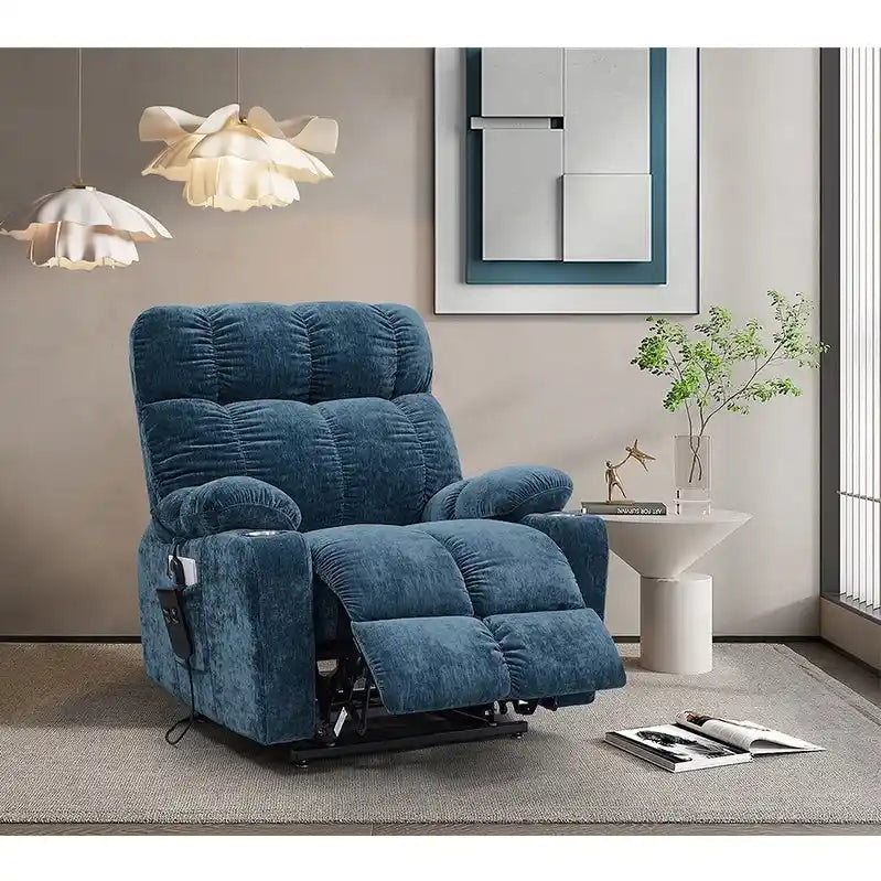 Christopher Knight Home Power Lift Recliner Chair for Elderly Infinite Position Lay Flat 180 with Heat Massage