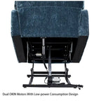 Christopher Knight Home Power Lift Recliner Chair for Elderly Infinite Position Lay Flat 180 with Heat Massage