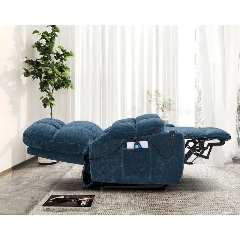 Christopher Knight Home Power Lift Recliner Chair for Elderly Infinite Position Lay Flat 180 with Heat Massage