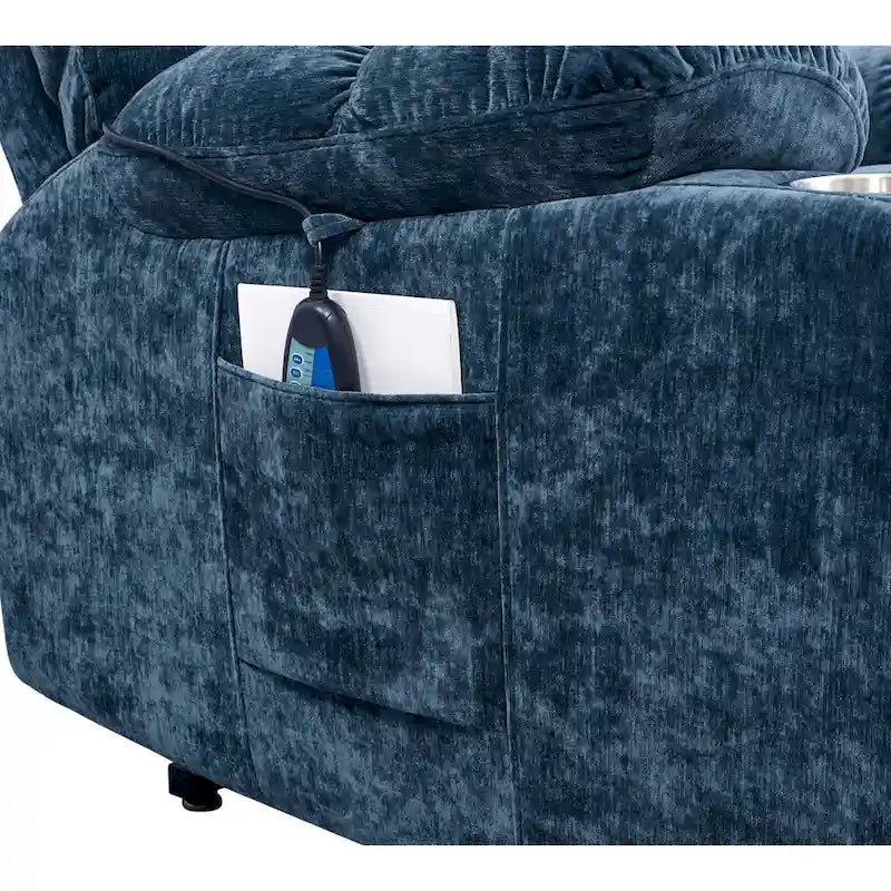 Christopher Knight Home Power Lift Recliner Chair for Elderly Infinite Position Lay Flat 180 with Heat Massage