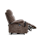 Christopher Knight Home Power Lift Recliner Chair for Elderly Infinite Position Lay Flat 180 with Heat Massage