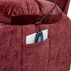 Christopher Knight Home Power Lift Recliner Chair for Elderly Infinite Position Lay Flat 180 with Heat Massage