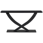 Christopher Knight Home - Mirod Modern Rustic Console Table with Cross-Leg Design for Living Room and Bedroom