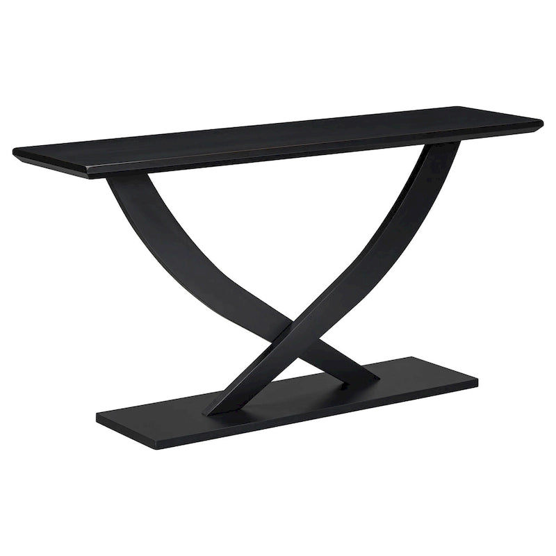 Christopher Knight Home - Mirod Modern Rustic Console Table with Cross-Leg Design for Living Room and Bedroom