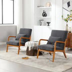 GDFStudio - Olivia Velvet Upholstered Accent Chair with Solid Wood Frame and Comfortable Cushion