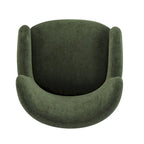 Bacho Fabric Wingback Accent Chair by Christopher Knight Home