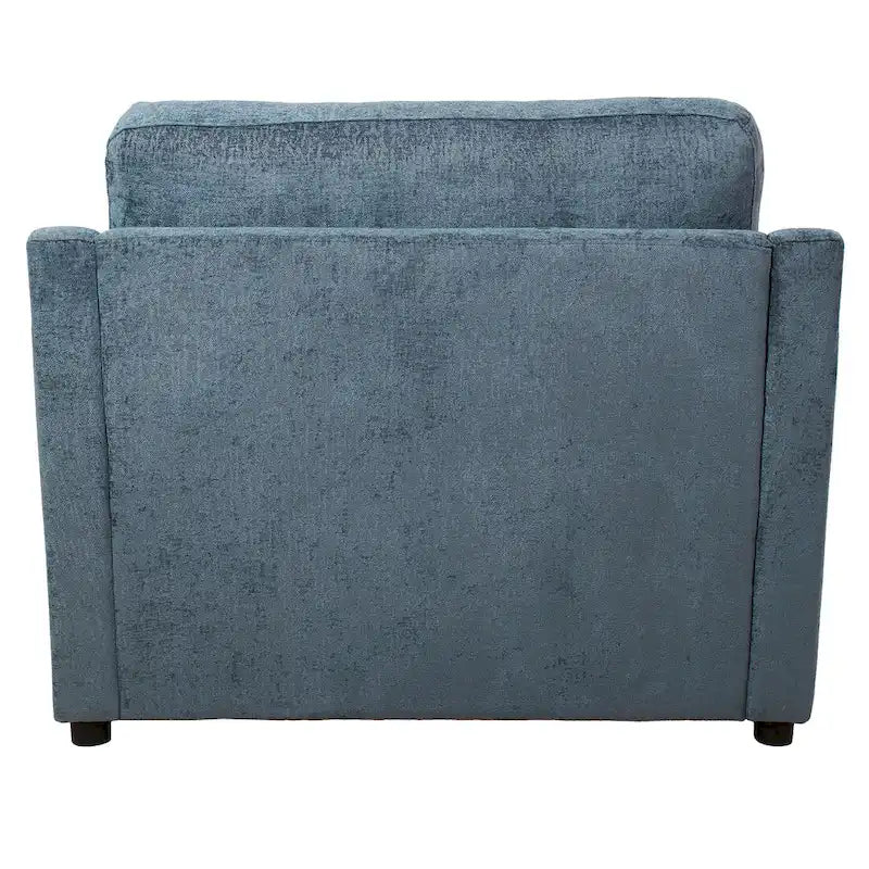 Naro Modern Fabric Accent Chair with Removable Cushion by Christopher Knight Home