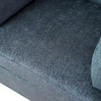Naro Modern Fabric Accent Chair with Removable Cushion by Christopher Knight Home