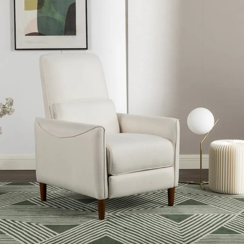 Christopher Knight Home Upholstered Push Recliner Chair