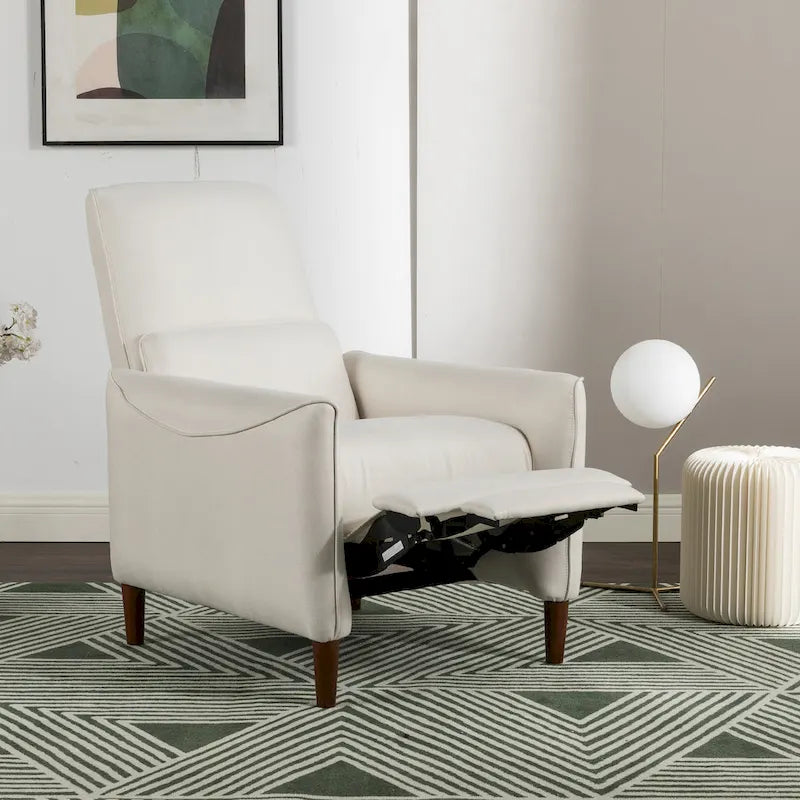 Christopher Knight Home Upholstered Push Recliner Chair