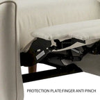 Christopher Knight Home Upholstered Push Recliner Chair