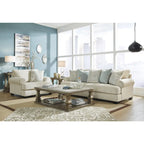 Signature Design by Ashley Monaghan Beige Sofa - 98  W x 45  D x 39  H