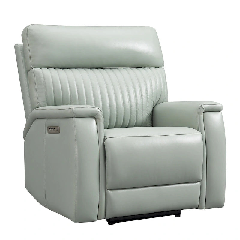 3-Piece Leather Zero Gravity Power Reclining Sofa Set with Power Headrest and Power Lumbar,USB&USB-C Port