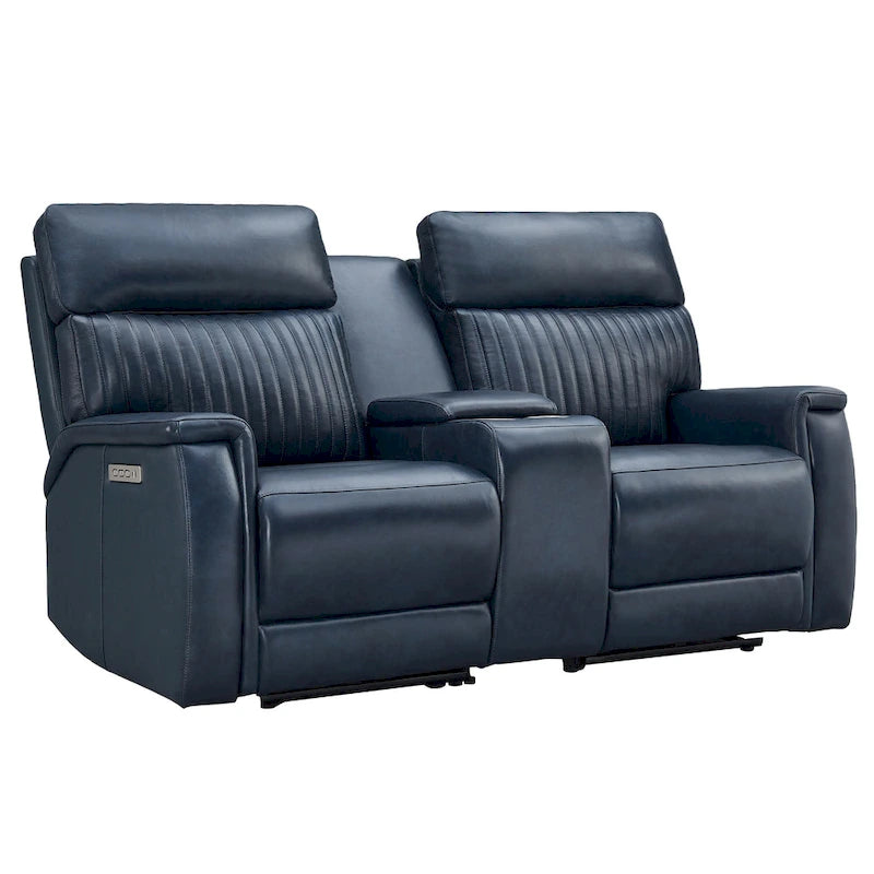3-Piece Leather Zero Gravity Power Reclining Sofa Set with Power Headrest and Power Lumbar,USB&USB-C Port