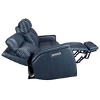 3-Piece Leather Zero Gravity Power Reclining Sofa Set with Power Headrest and Power Lumbar,USB&USB-C Port