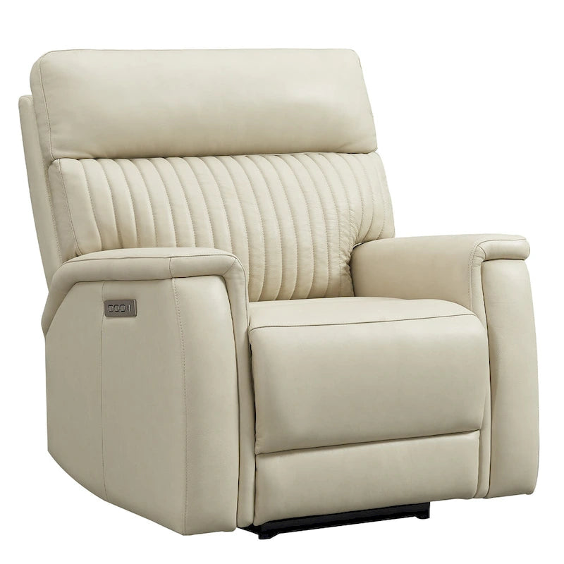 3-Piece Leather Zero Gravity Power Reclining Sofa Set with Power Headrest and Power Lumbar,USB&USB-C Port