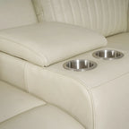 3-Piece Leather Zero Gravity Power Reclining Sofa Set with Power Headrest and Power Lumbar,USB&USB-C Port