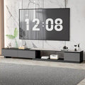 Extendable TV Stand Media Console With 3 Drawers - 75  - 122 