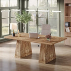 63 Inches Modern Executive Office Desk Large Computer Conference Table