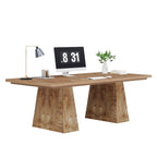 63 Inches Modern Executive Office Desk Large Computer Conference Table