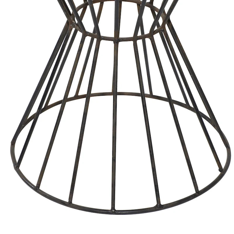 Metal Accent Table - Gray - Roche River Decor