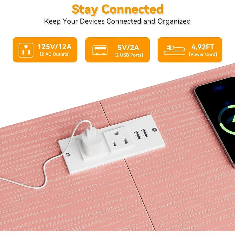 63.3 Inch Black Dresser for Bedroom, 10 Drawer Dresser TV Stand