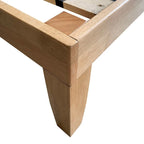 Costway King Size 14  Wooden Bed Frame Mattress Platform Wood Slats