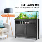 Aquarium Stand Reptile Tank Stand with Storage, Cabinet and Hardware Kit
