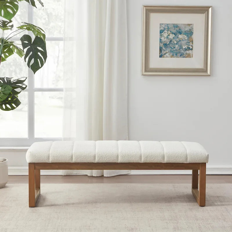 45  Entryway Upholstered Bench Shoe Rack Bench