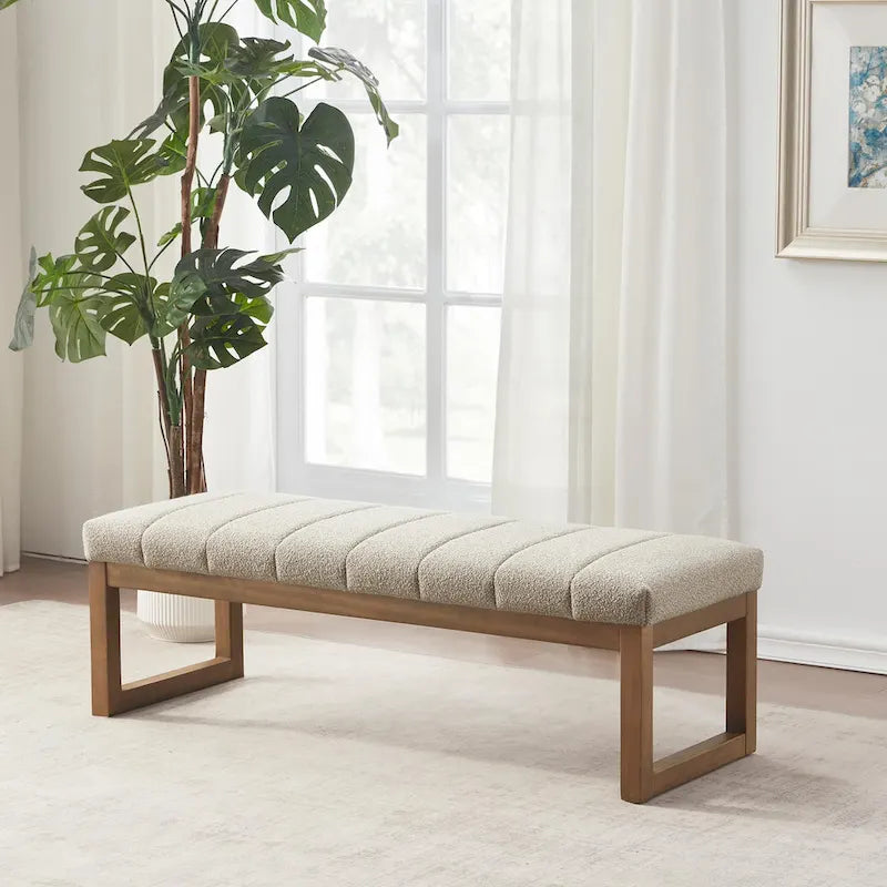 45  Entryway Upholstered Bench Shoe Rack Bench