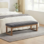 45  Entryway Upholstered Bench Shoe Rack Bench