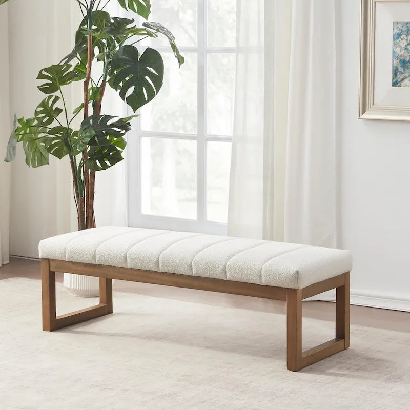 45  Entryway Upholstered Bench Shoe Rack Bench