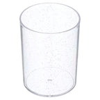 Acrylic Pencil Holder, Makeup Brush Holder Round Desktop Organizer