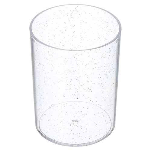 Acrylic Pencil Holder, Makeup Brush Holder Round Desktop Organizer