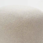 KINWELL 23  Wide Boucle Upholstered Footstool Ottoman Sofa Chair Footrest