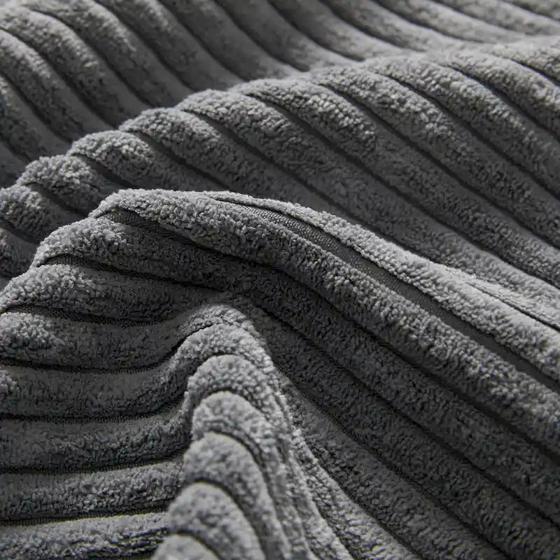 140 Corduroy U-Shaped Modular Sectional Sofa with Storage Ottoman & Console,and USB Charger, Cup Holders & 30 Wide Seats