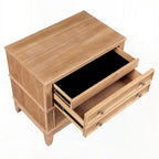 3-Drawer Hazel 3-Drawer Side Table for Living Room