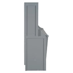 Queen/Full Size Murphy Bed with Hydraulic Lift & Desk Design