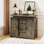 5 Drawer Accent Cabinet With Led Light - N/A