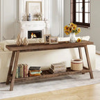 Extra Long Console Entryway Table, 70.9 Inches Console Table