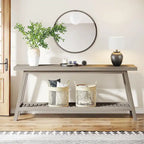 Extra Long Console Entryway Table, 70.9 Inches Console Table